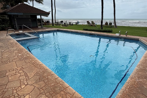 Pool is always sparling clean