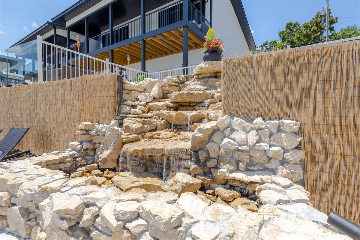 3 Waterfalls on Property
