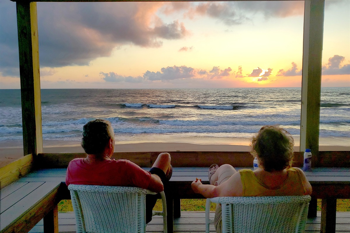 Some of our guests shared this photo - the lower deck is a special place!
