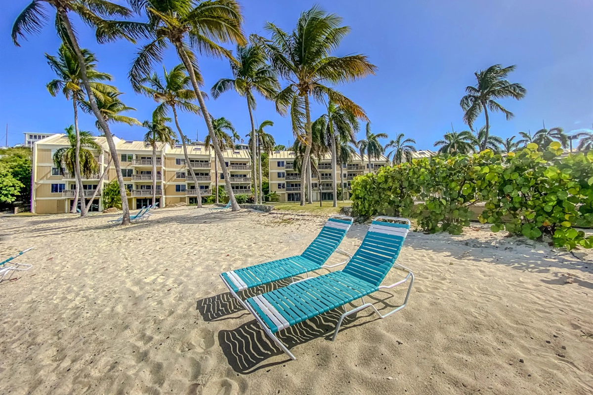 Relax beachfront with complimentary lounge chairs just steps from the crystal-clear Caribbean water.