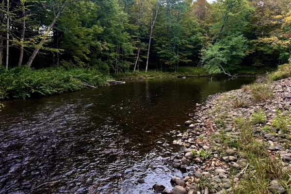 One of the larger wading pools. Typically only a few feet deep so very kid friendly as well. Also a good spot for some fly fishing. 