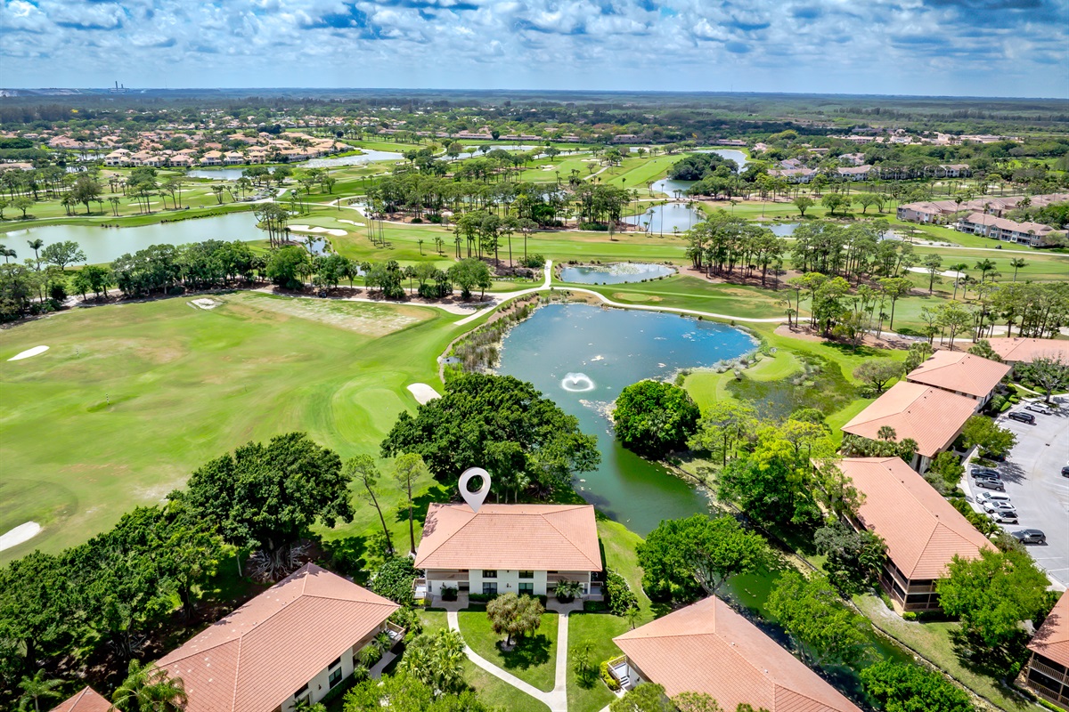 Stunning golf-front retreat in PGA National with peaceful fairway and lake views