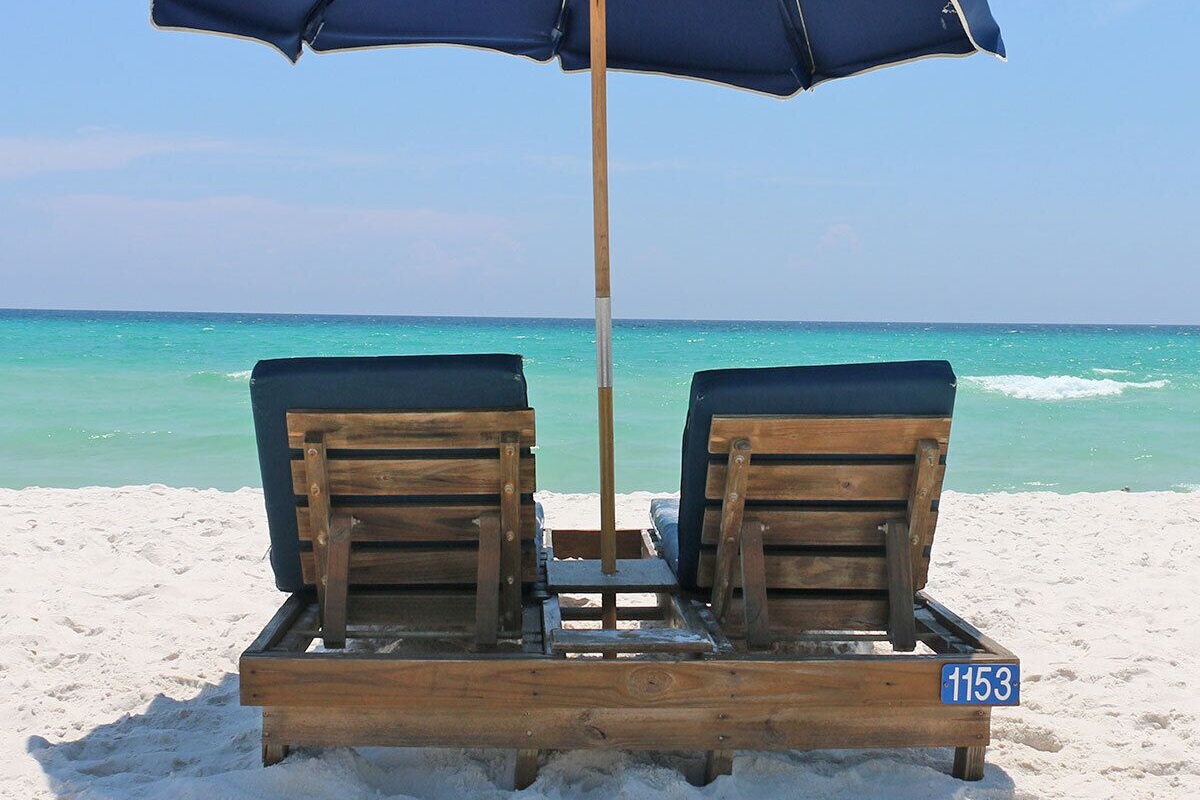 (2) Free Beach Chairs Included