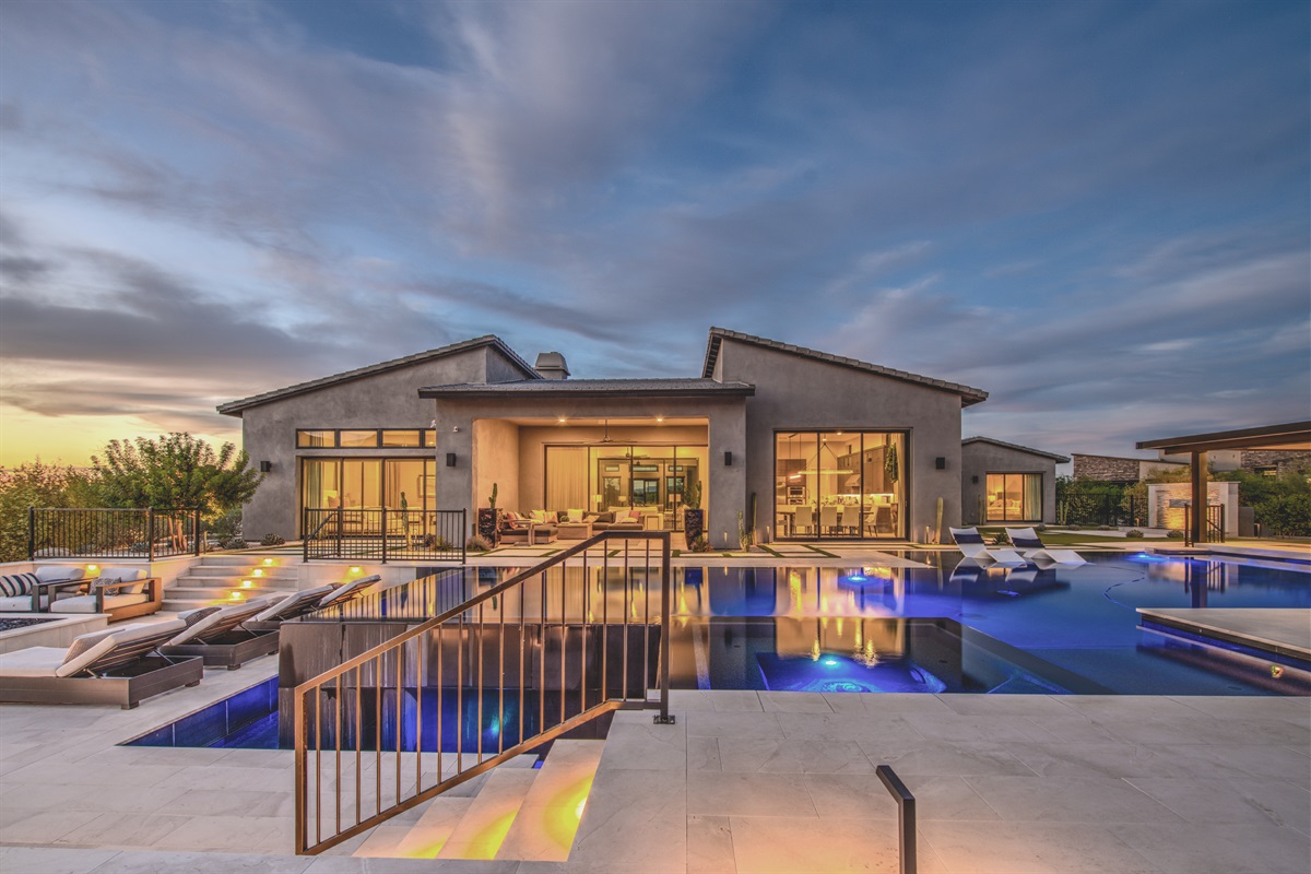 Elevate your desert experience with poolside relaxation under the vast Arizona sky.
