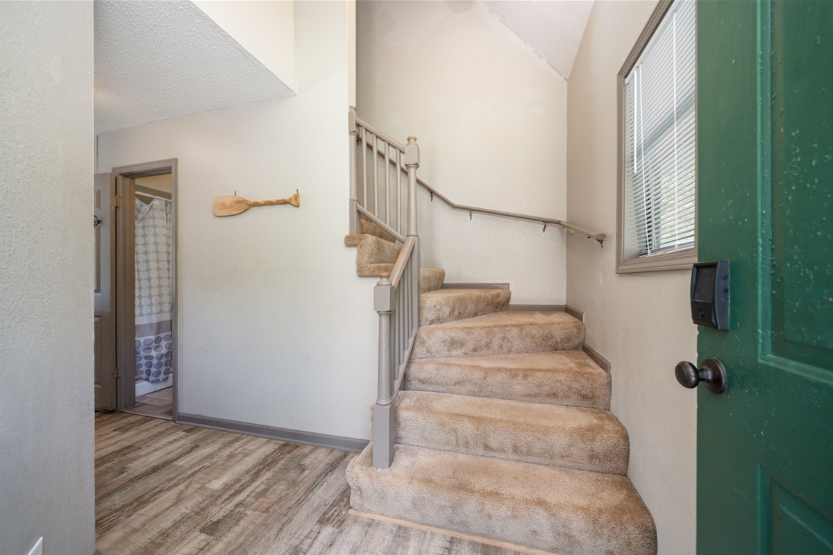 Entrance and stairs