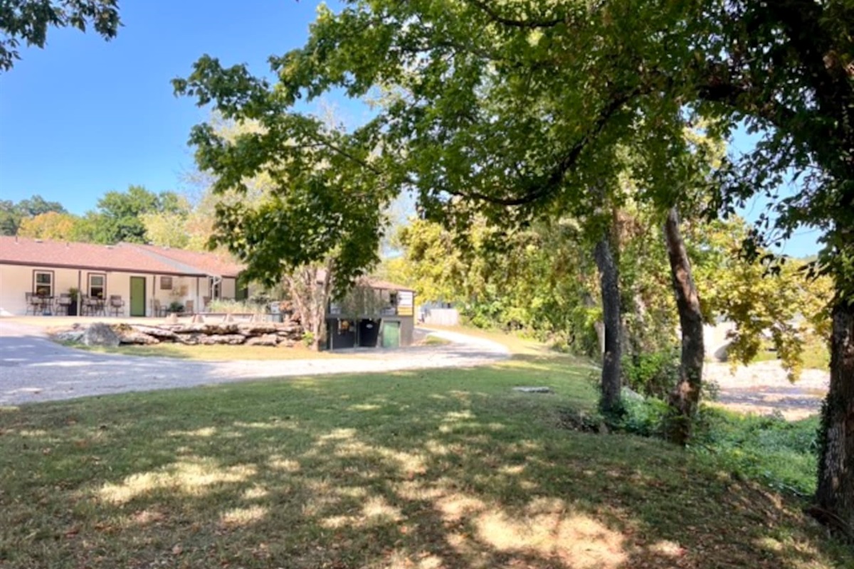 Back of building one.