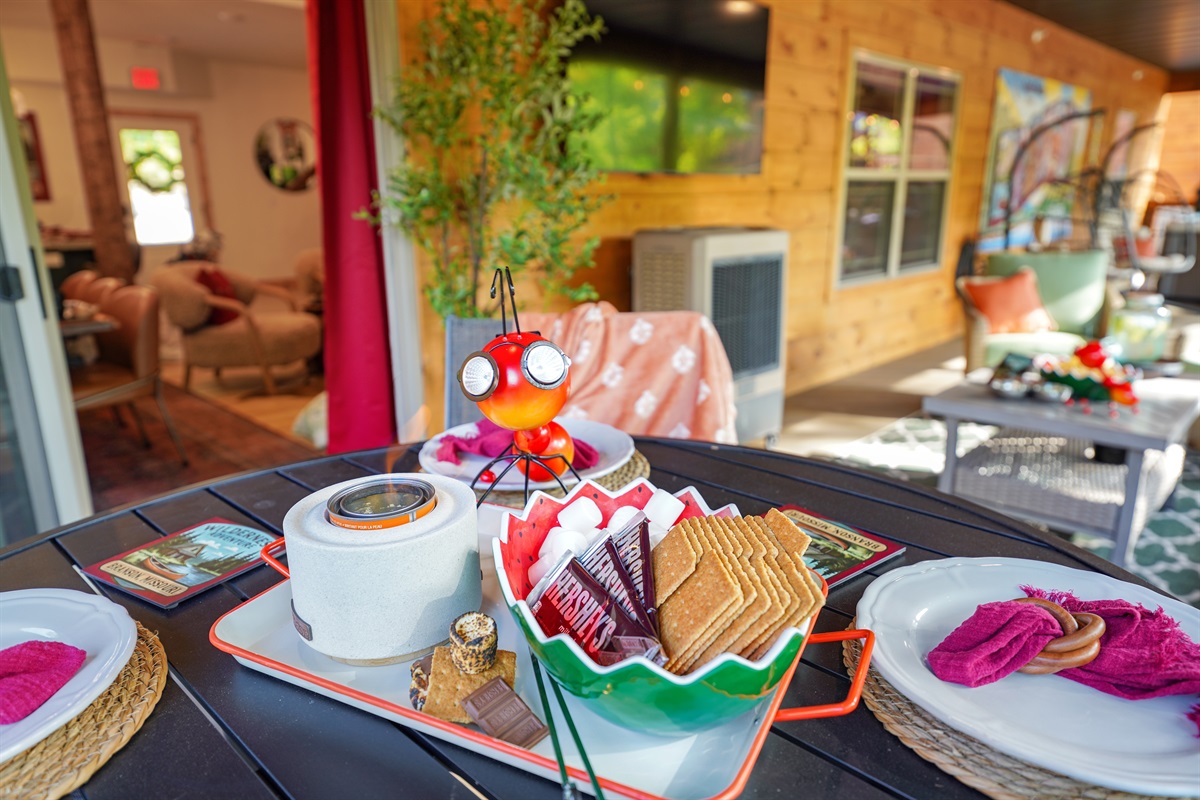 Start the evening off right with some S'mores
