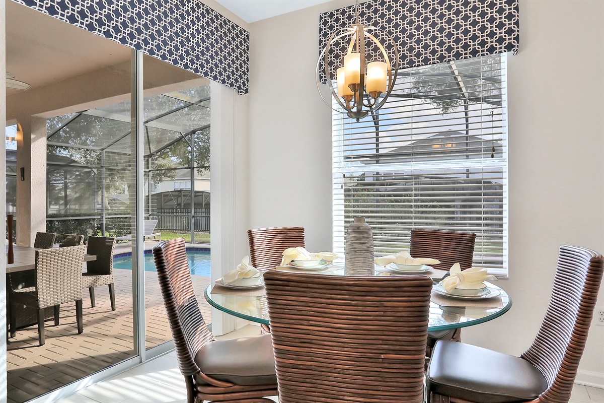 Have breakfast with a beautiful view!