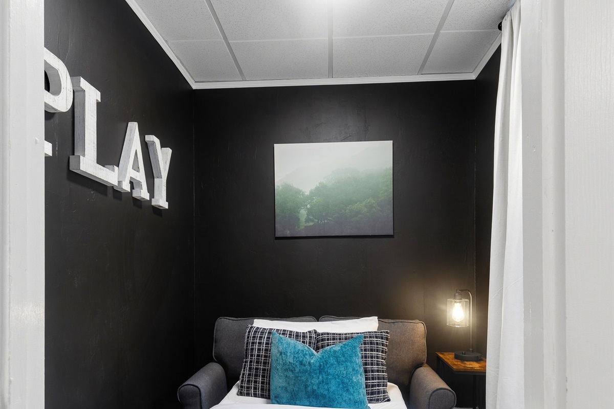The loveseat pulls out into a sleeper sofa, giving you flexible sleeping for extra guests