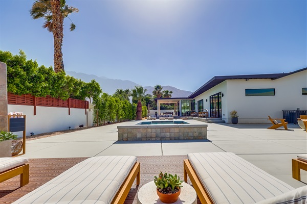 Soak up the sun, views, and relax