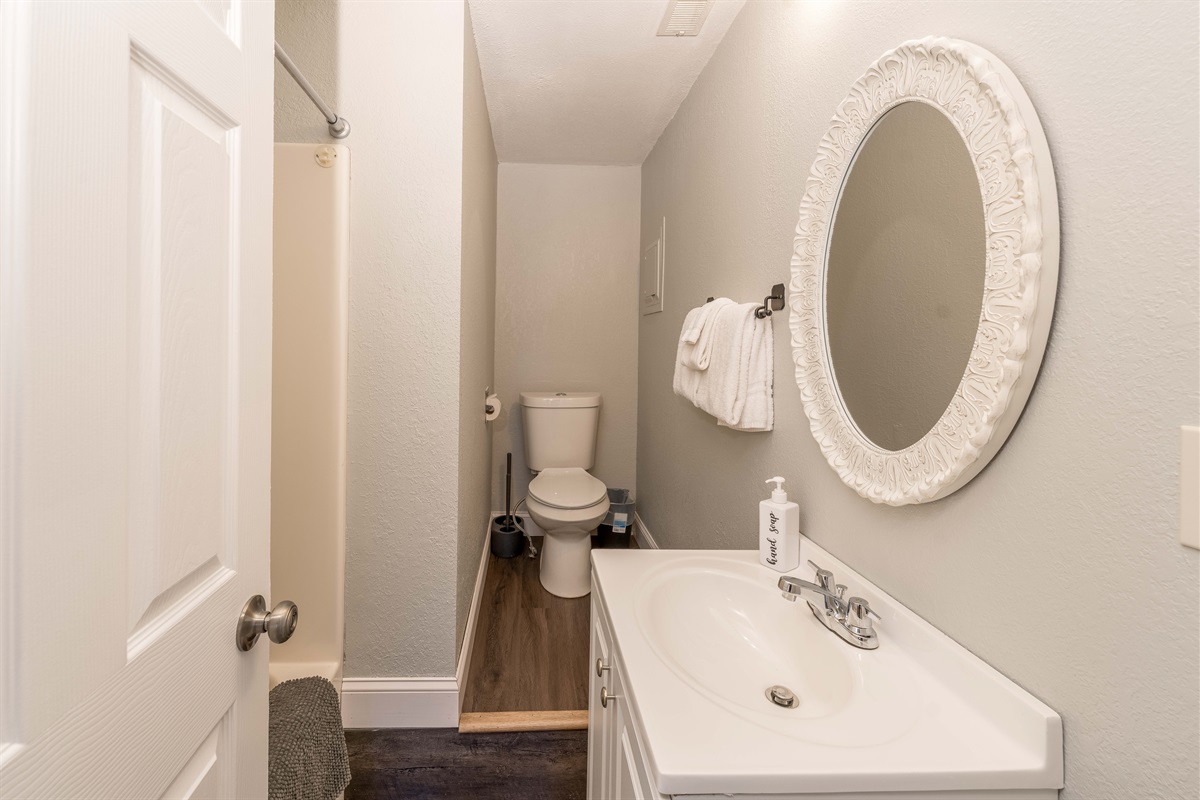 Bathroom 1: Tub Shower Combo