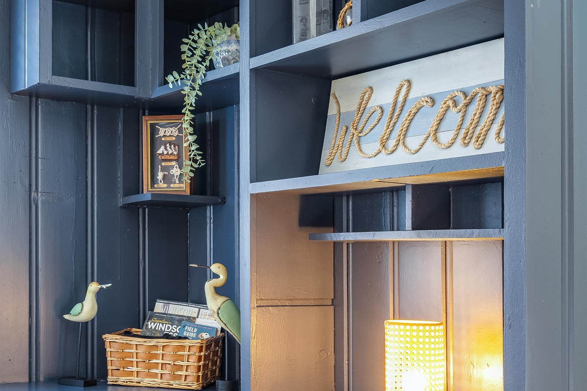 A plush sofa inviting lazy afternoons.