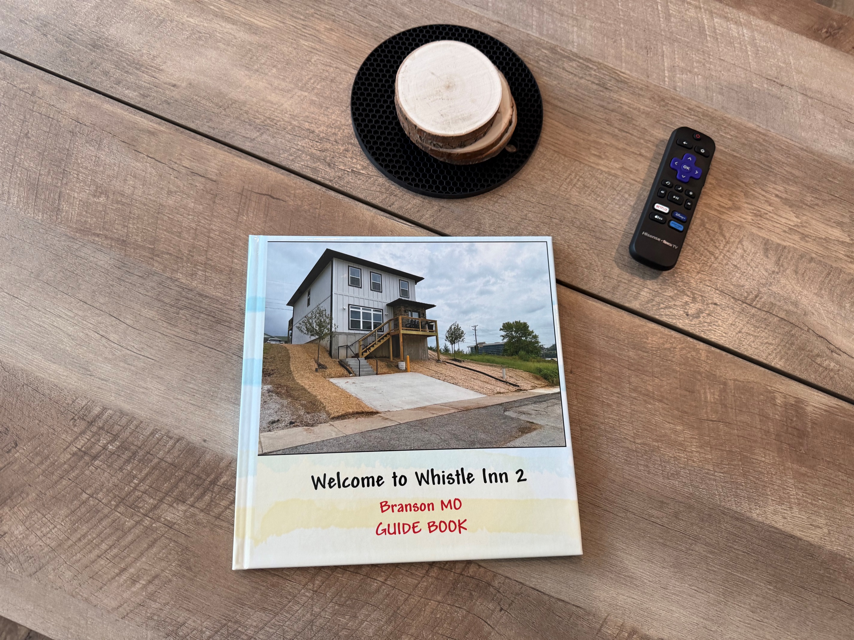 A guide is provided should you choose not to use our digital guidebook.