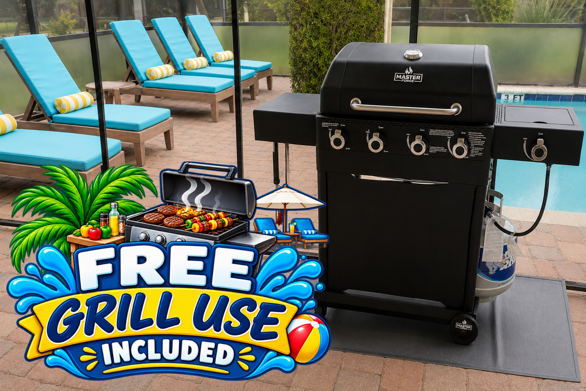 Free Propane Grill to Use For Backyard BBQs