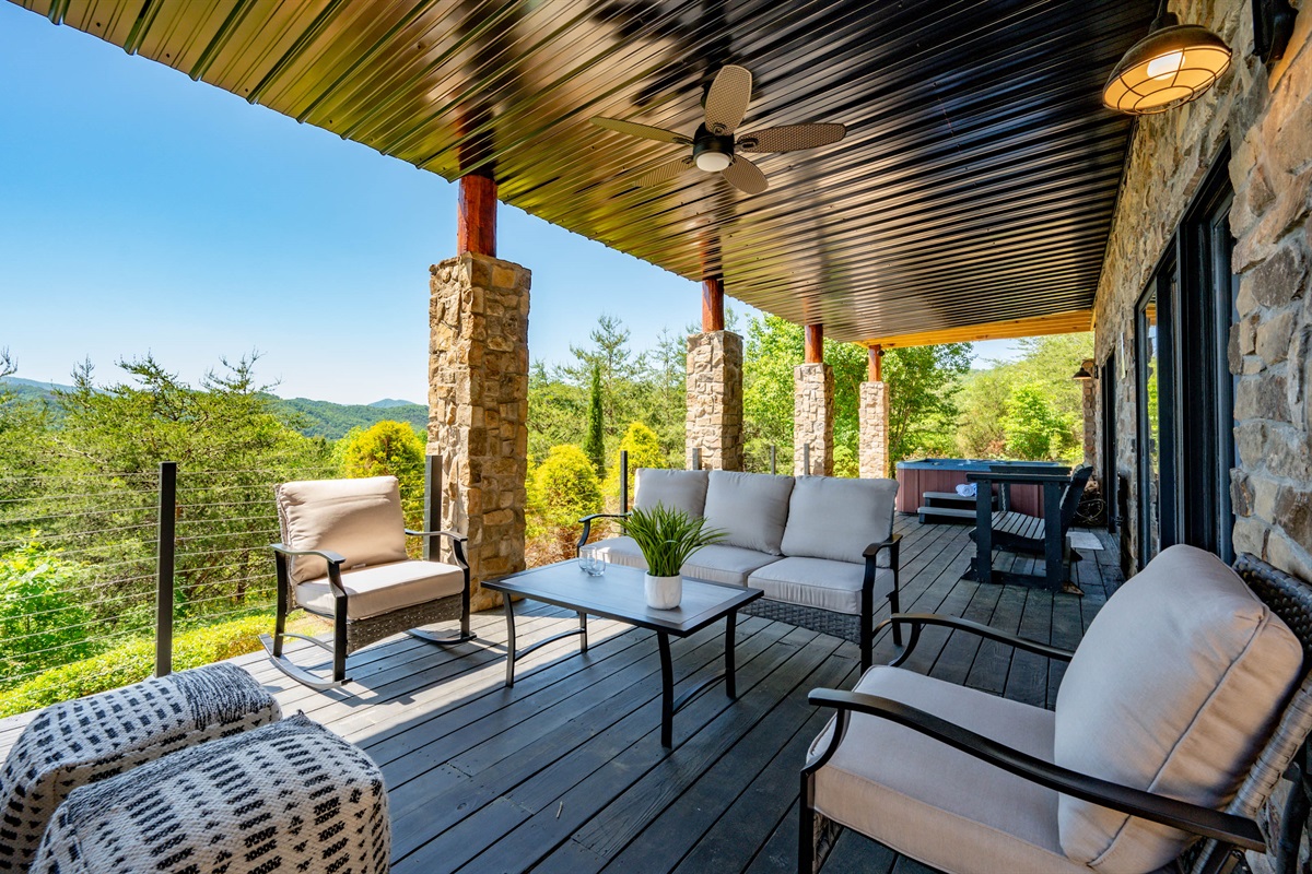 Unwind in this great outdoor space