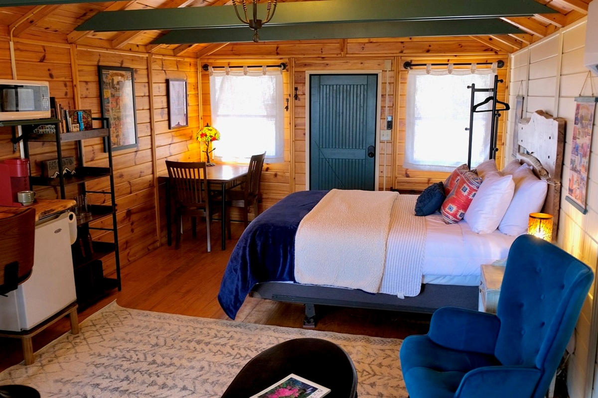 Everything you need in suite with Queen Bed