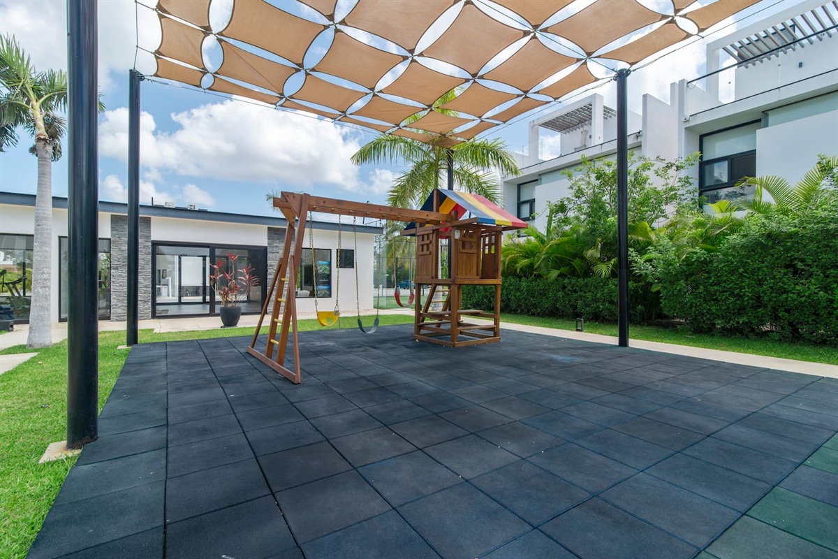 Playground area directly in front of home 