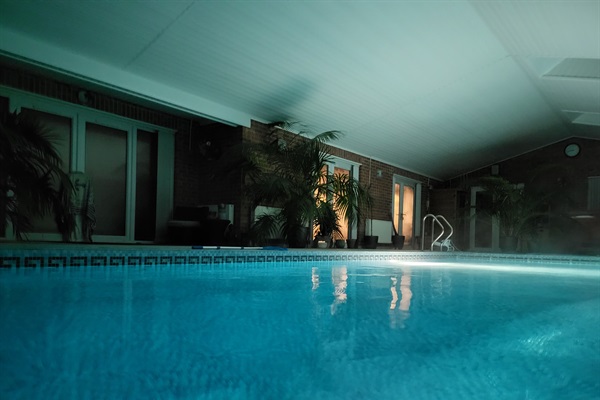 Few things are as relaxing as an evening swim.