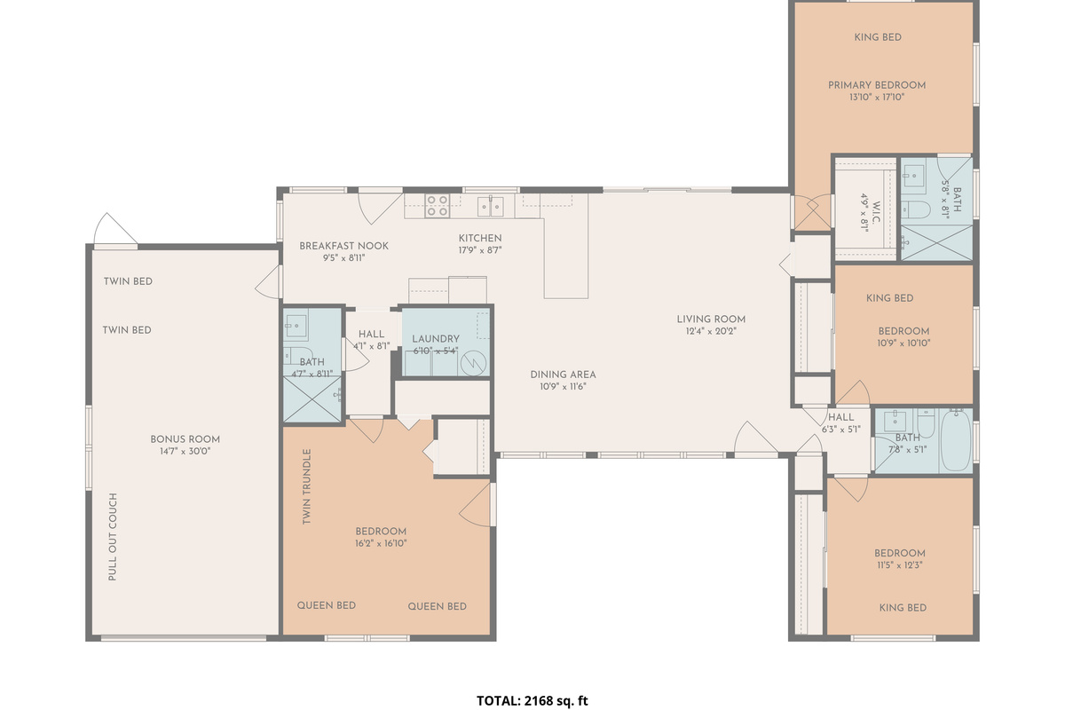 Saltwater Floor Plan