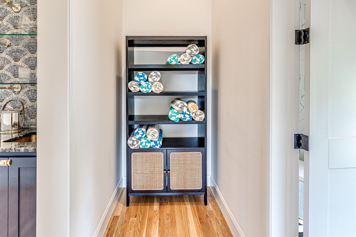 Mud Room & Pool Towels