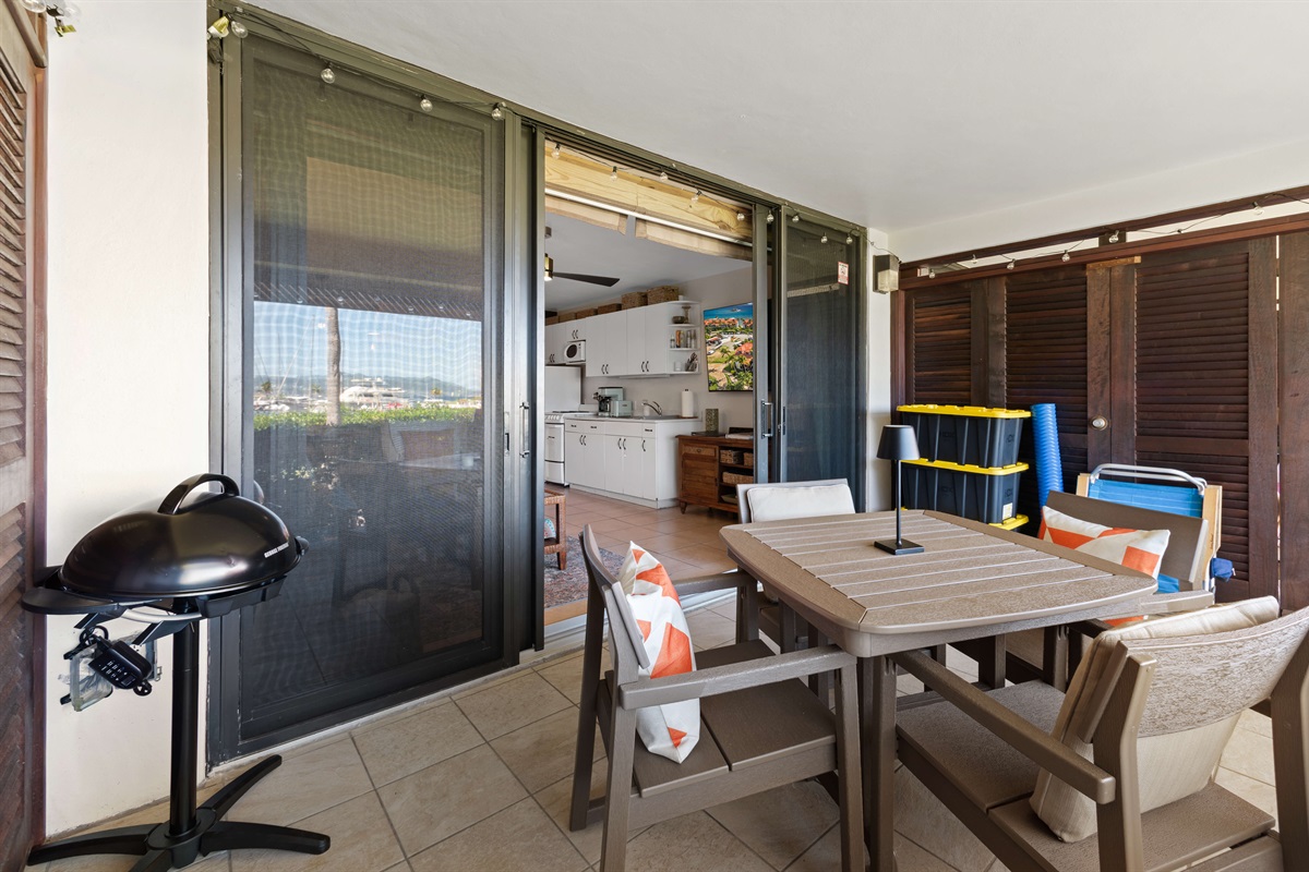 Electric grill provided