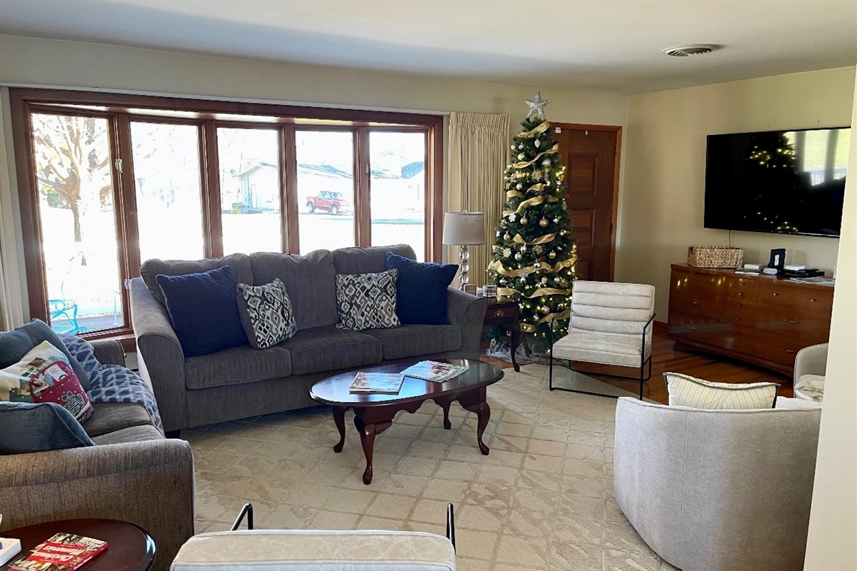 Christmas tree included