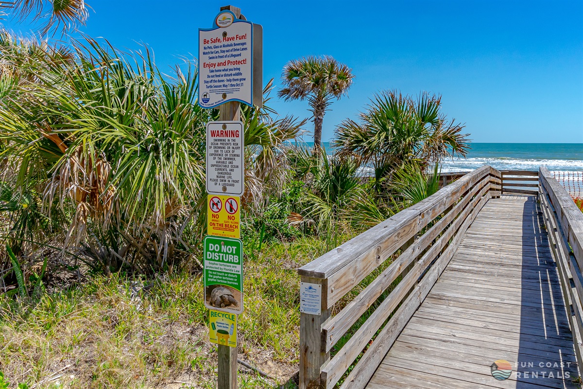 Nearby Beach Access Ramp