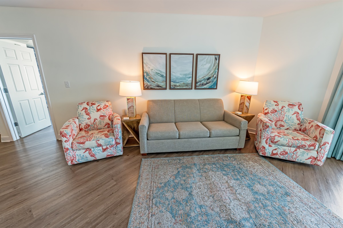Amazing Living Room with Stunning Views🌊☀️