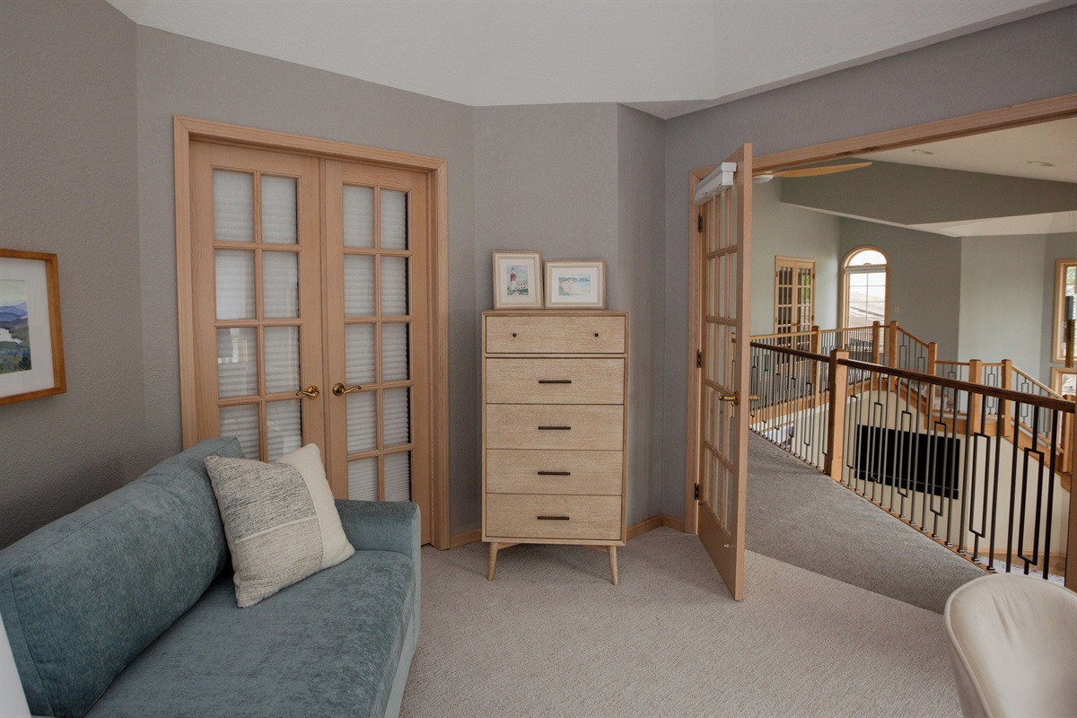 Office/Sitting Room looking into Great Room