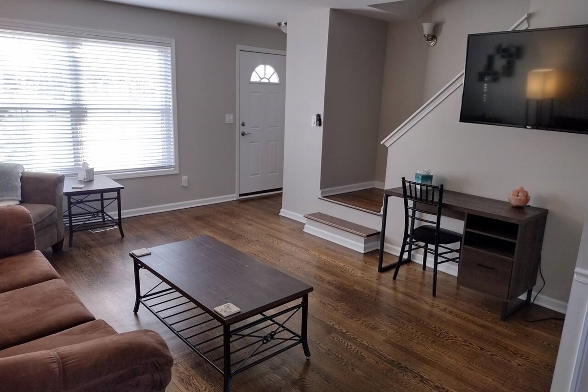 Imagine yourself relaxing here with good conversation and a glass of wine.