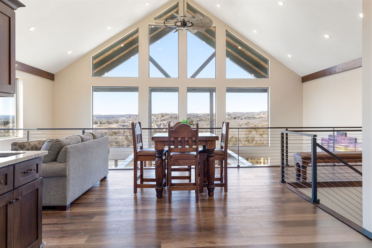 Upper level living room!