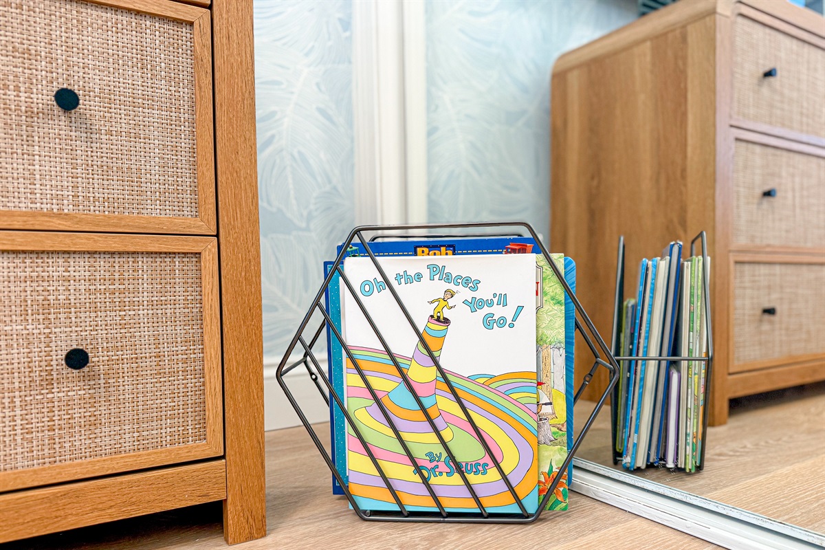 Bedtime is simple with our small collection of children's books. Read a fun story together before lights out.