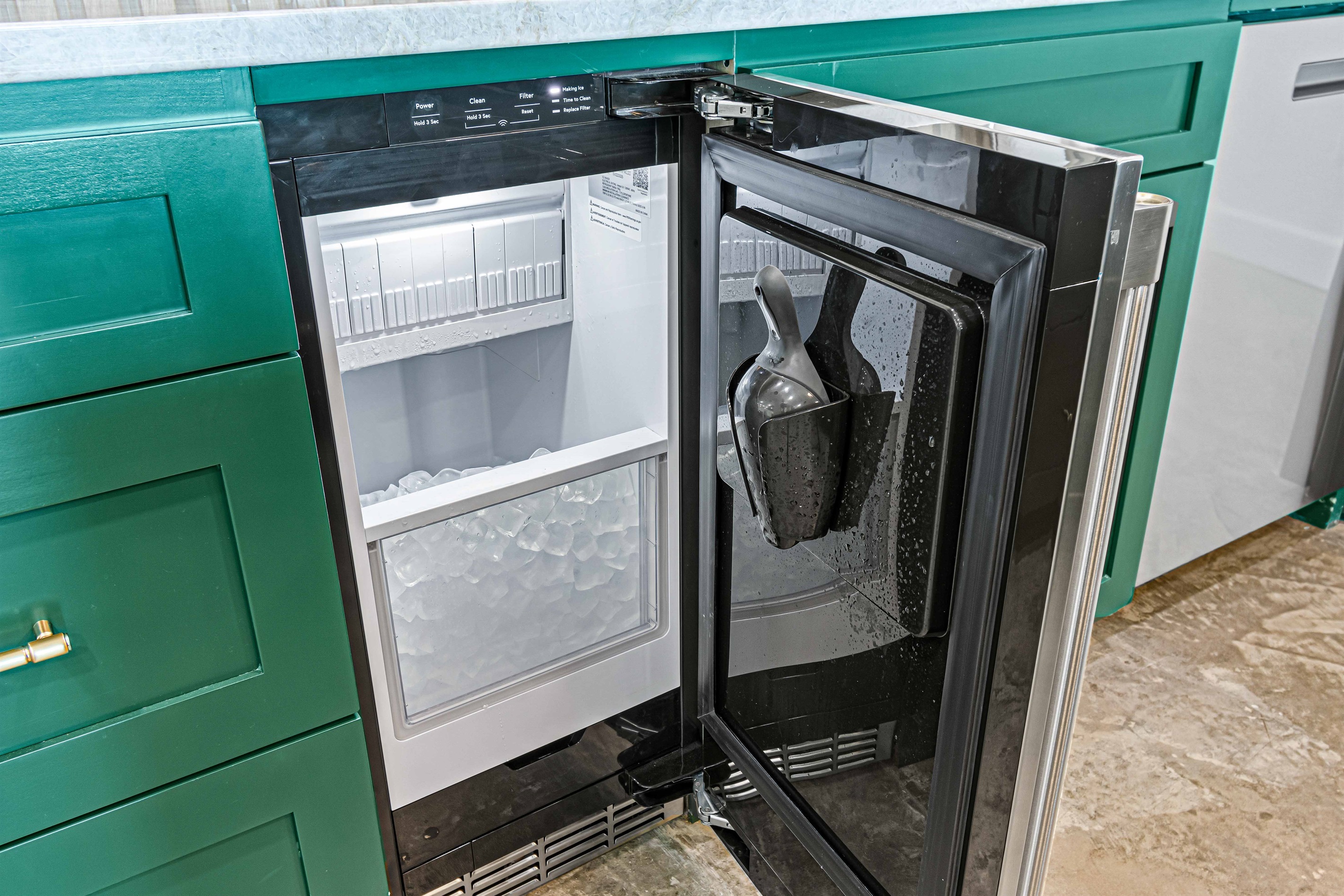 Basement Bar Ice Maker