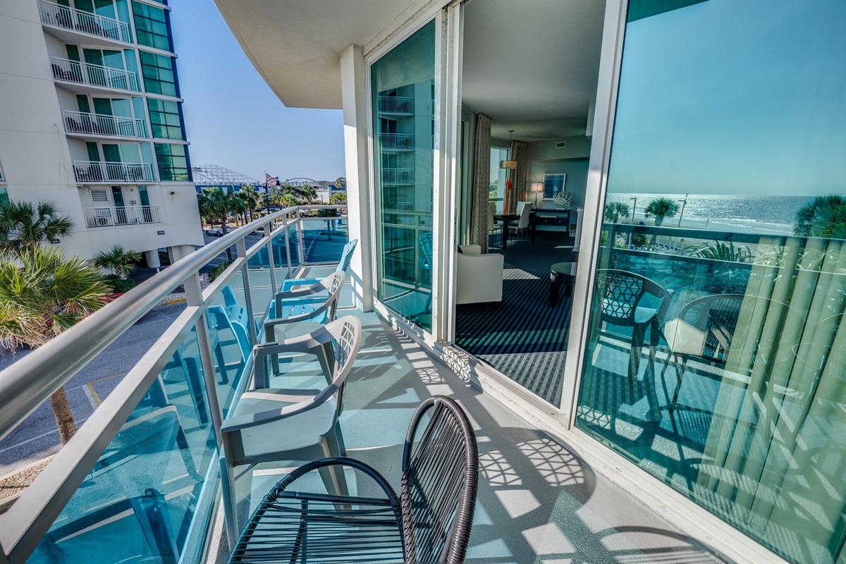 Amazing View from the Balcony!