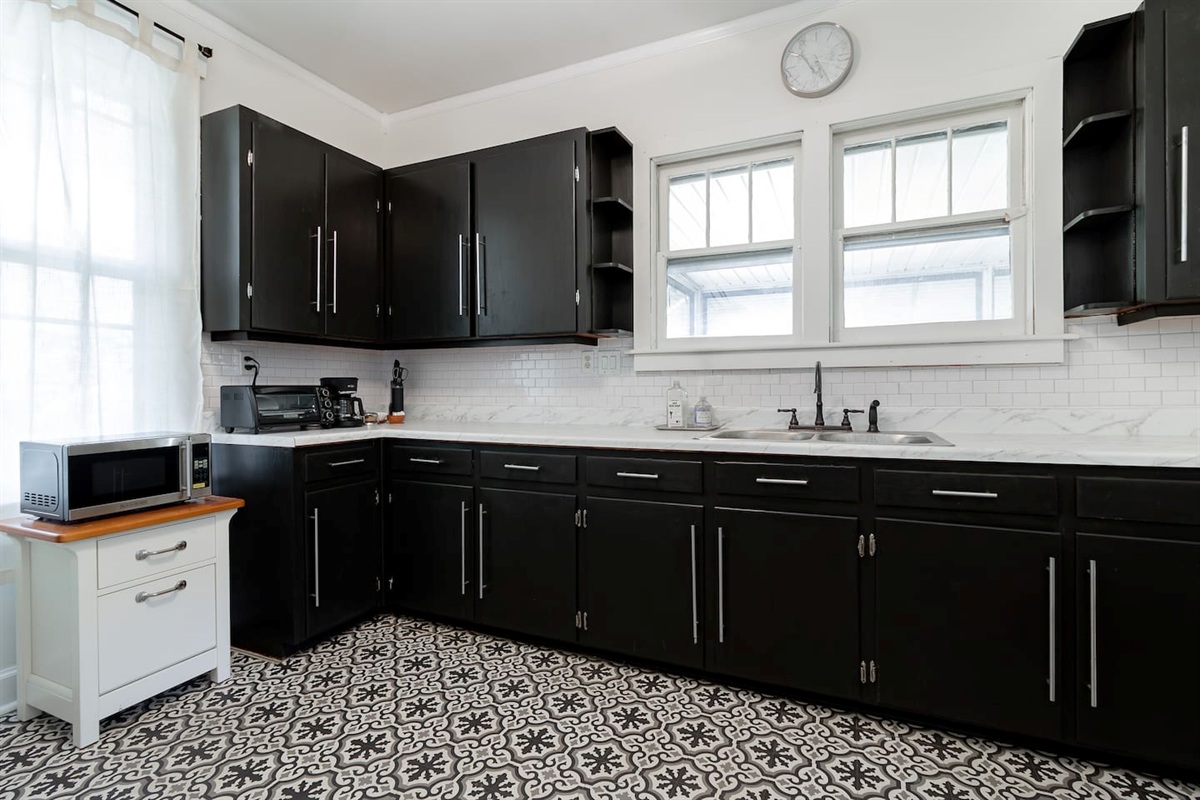 Recently updated kitchen. 