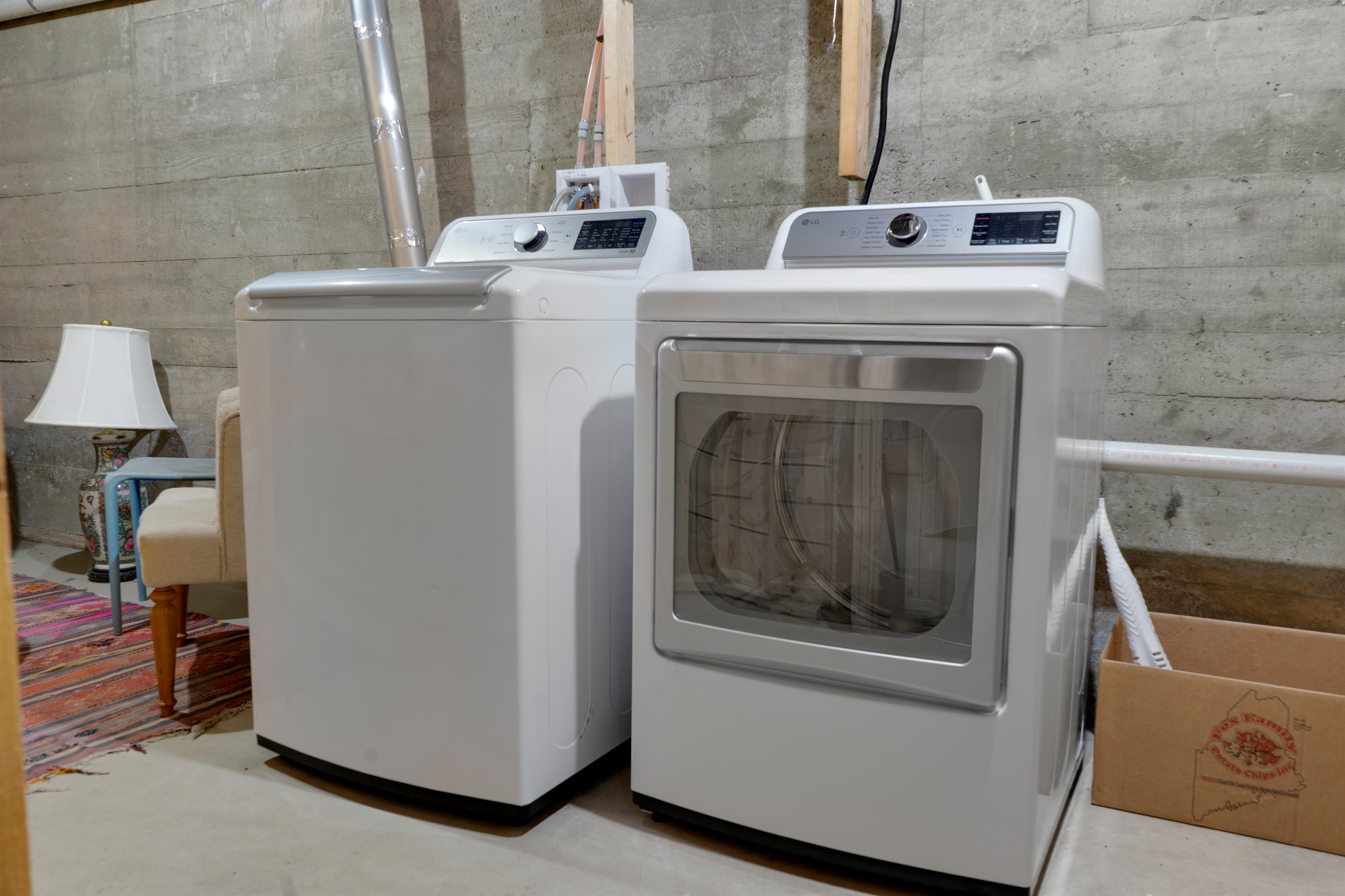Below Deck Laundry - Washer and Dryer