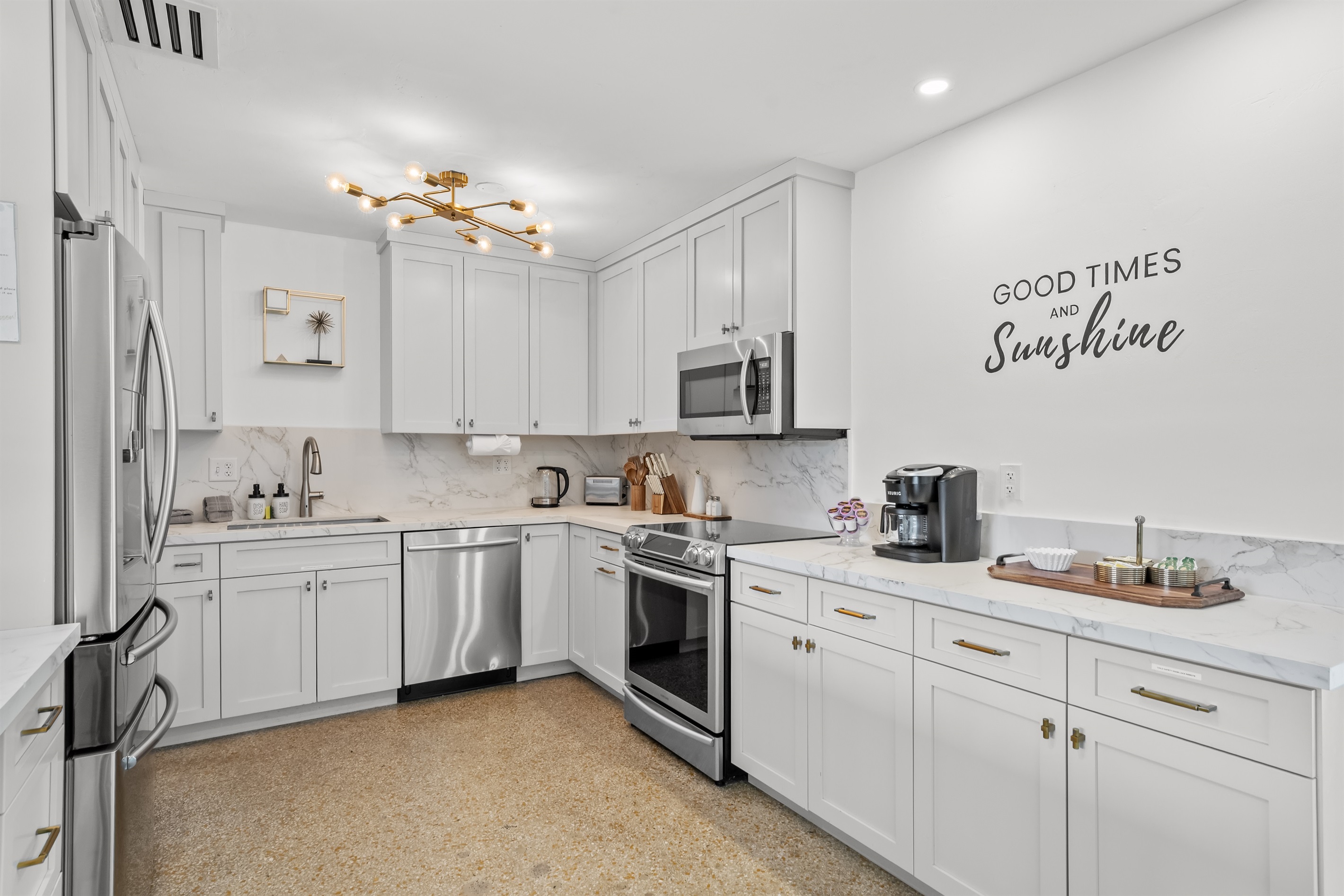 Plenty of space to cook up some great meals