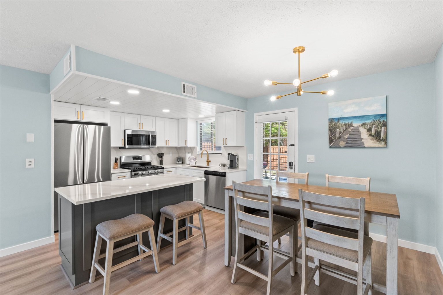 Kitchen and Dining Area