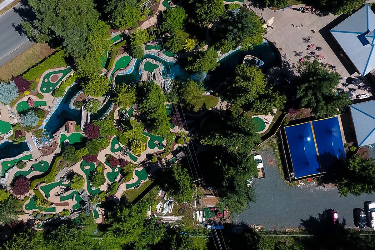 Fun mini-golf just 5 minutes walk away!