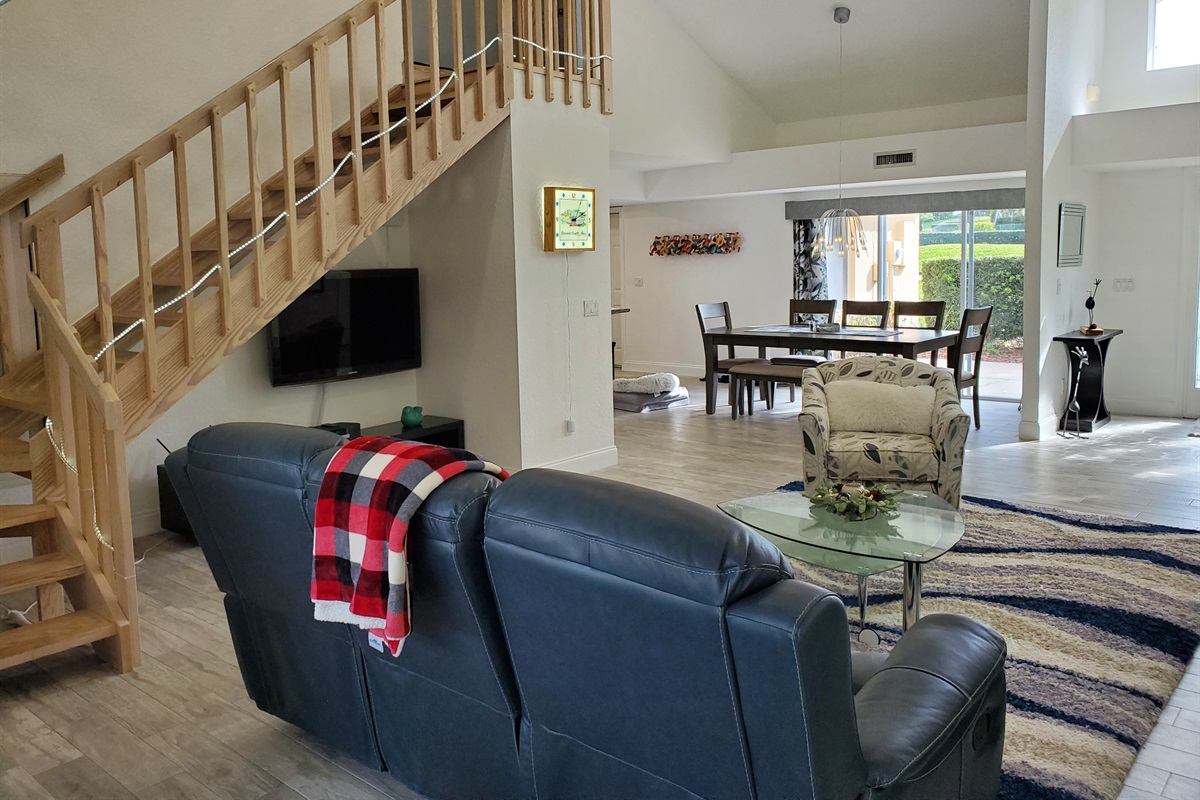Living Room and TV