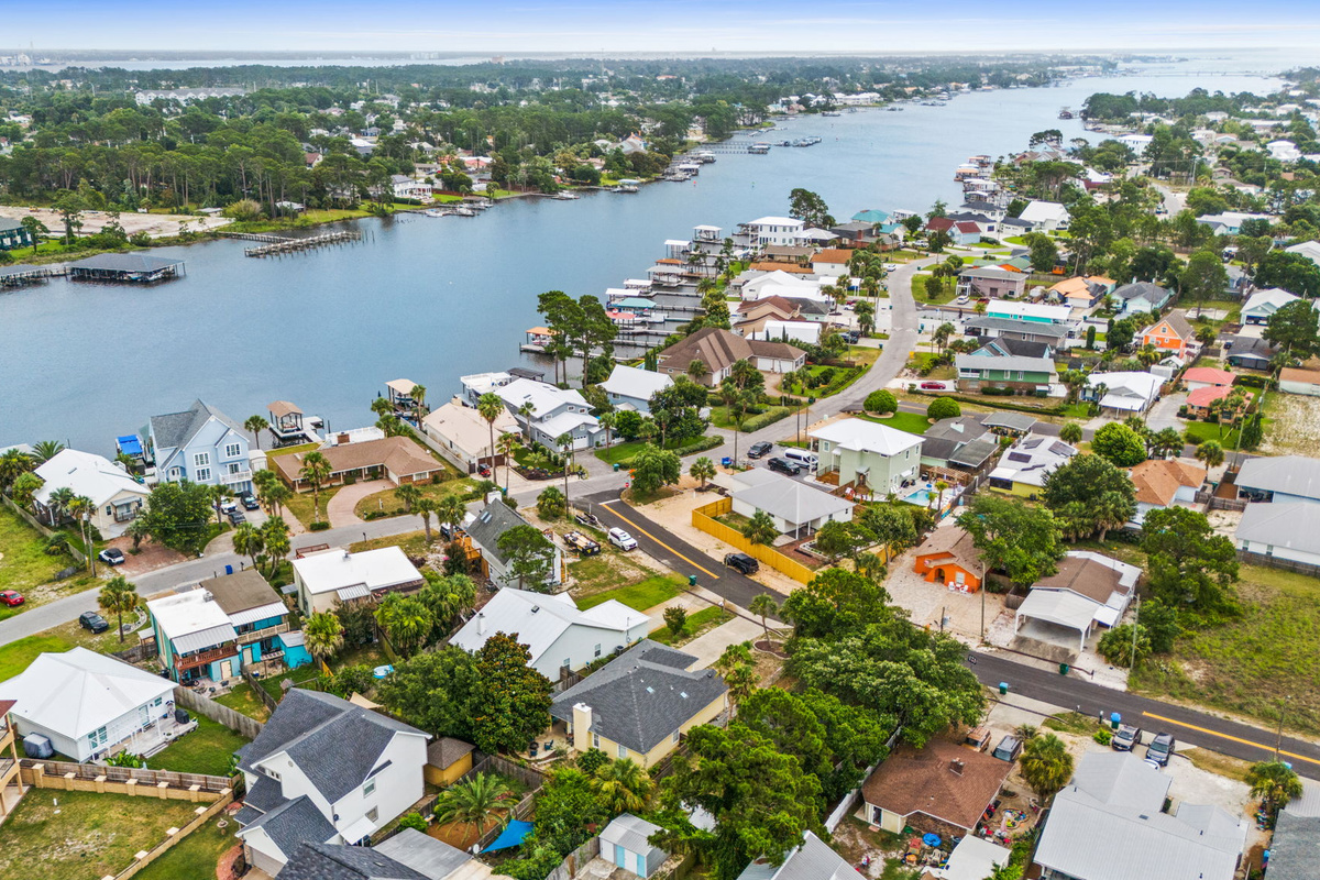 Aerial of House