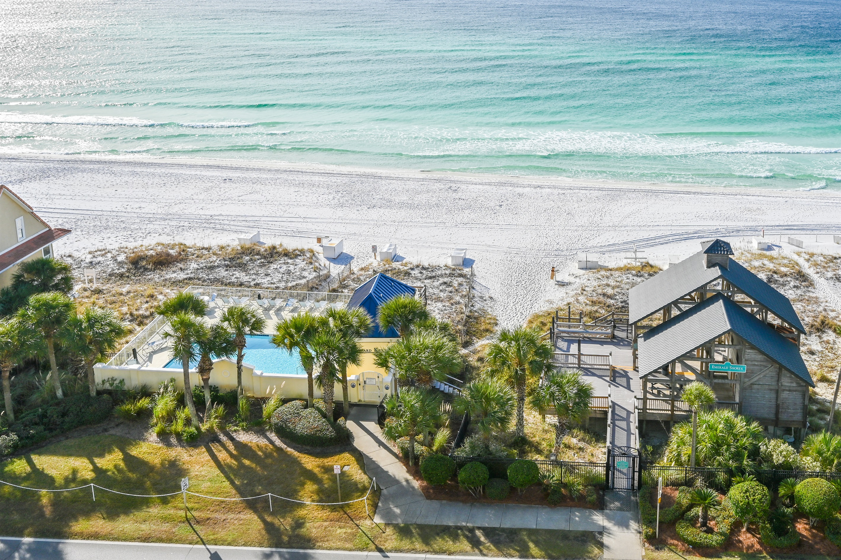 Your private beach with beach service