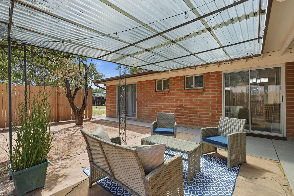 Perfect Patio Seating: Enjoy your morning coffee, evening drinks or just great conversation.