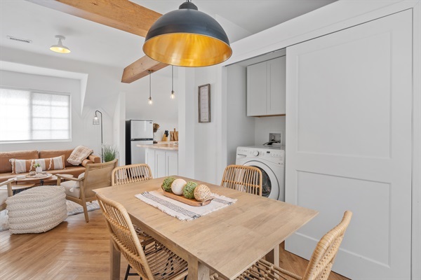 Upstairs Loft dining room!