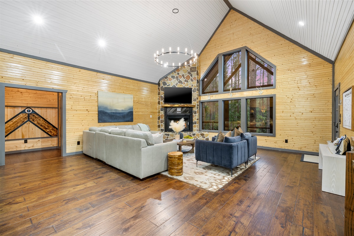Relax and entertain effortlessly in our spacious family area and kitchen, perfect for large gatherings.