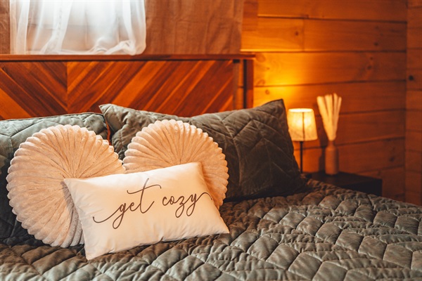 Get Cozy on the Brand New Gel Memory Foam Mattress and Luxurious Linens