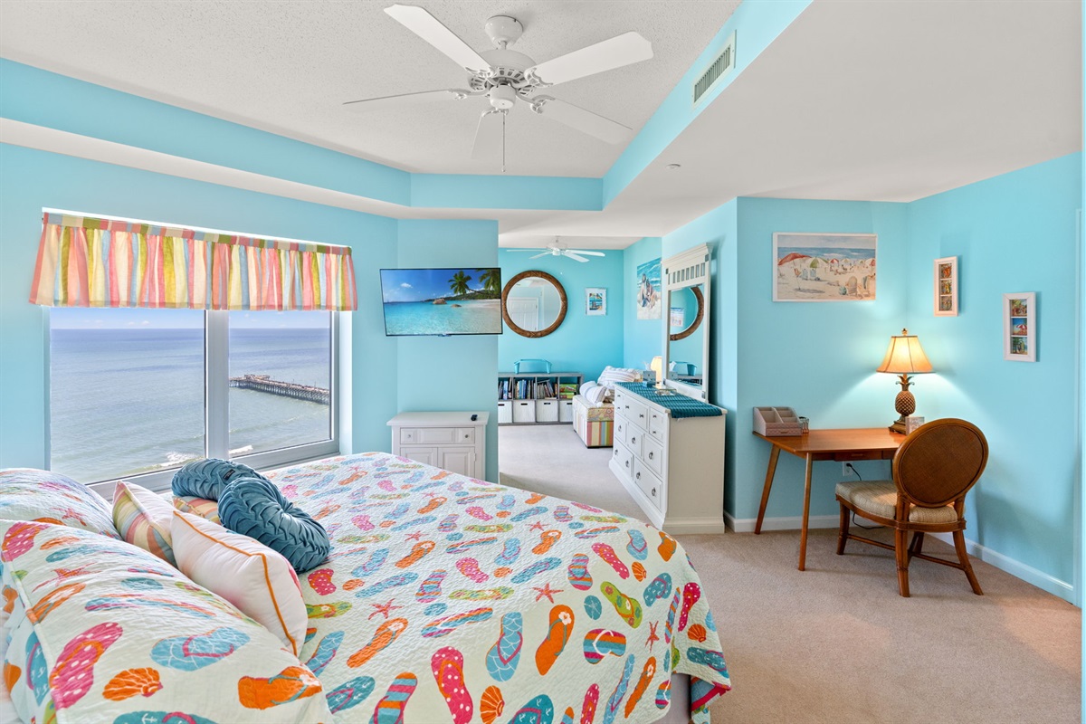 King in 2nd Bedroom with Kids corner