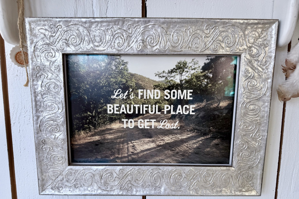 ... find some beautiful place to get lost...  in nature.  We are so fortunate to have so many options within just 20 minutes 