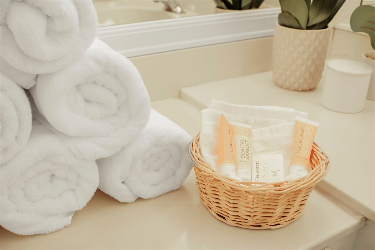We provide all the linens and soaps for your entire stay. 