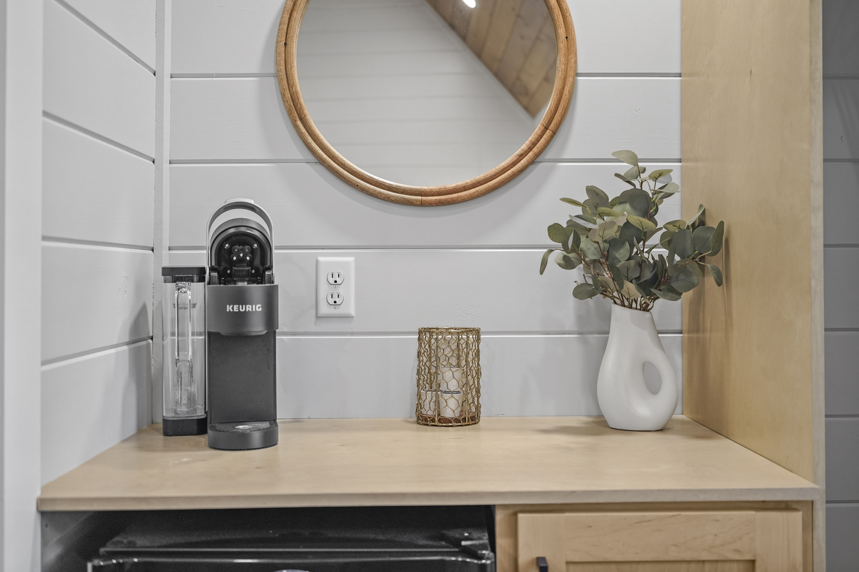 Bedroom 1 - coffee station